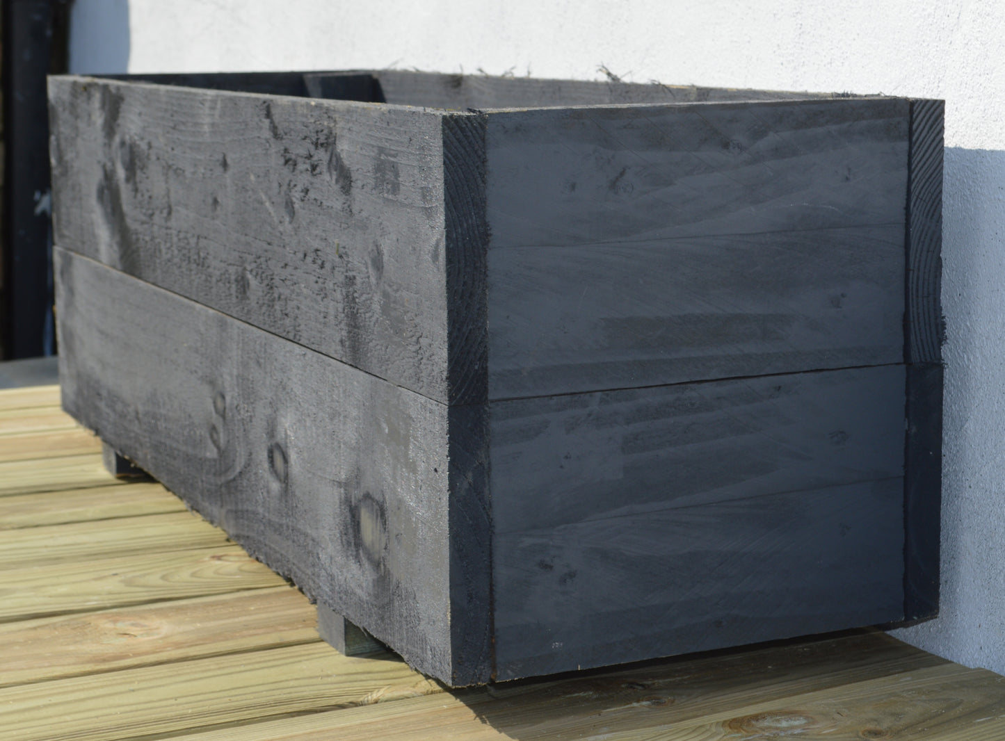 Urban Slate Gravel Board Planter